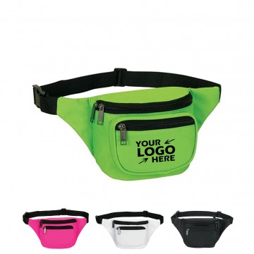 3 Zippered Fanny Pack